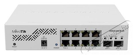 MikroTik CSS610-8G-2S+IN 8xGbE LAN 2xSFP+ port Cloud Smart Switch Iroda &eacute;s sz&aacute;m&iacute;t&aacute;stechnika - H&aacute;l&oacute;zat - Switch - 429067