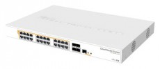 MikroTik CRS328-24P-4S+RM 24port GbE LAN PoE 4xSFP+ port Rackmount Cloud Router Switch Iroda &eacute;s sz&aacute;m&iacute;t&aacute;stechnika - H&aacute;l&oacute;zat - Switch - 466839