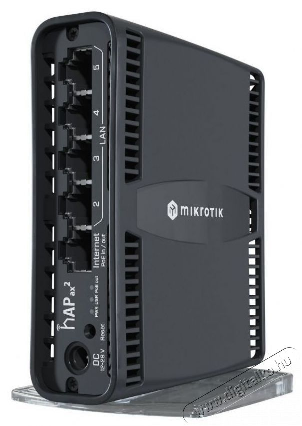 MikroTik hAP ax2 C52IG-5HAXD2HAXD-TC 5xGbE LAN 802.11ax Wi-Fi 6 Dual Band Vezet&eacute;k n&eacute;lk&uuml;li router Iroda &eacute;s sz&aacute;m&iacute;t&aacute;stechnika - H&aacute;l&oacute;zat - Router - 463356