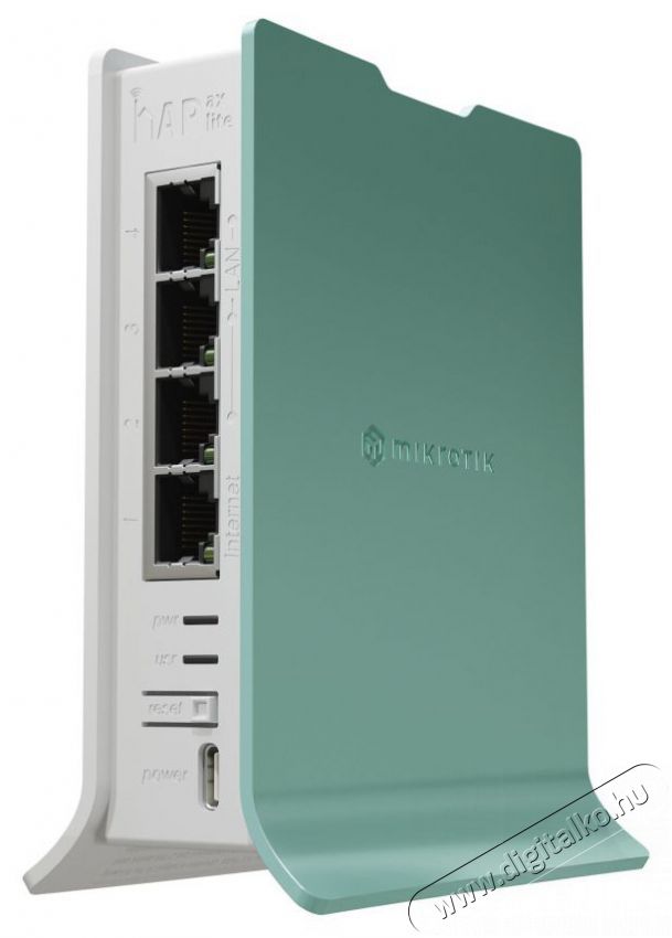 MikroTik hAP ax lite L41G-2AXD 4xGbE LAN 2,4GHz 802.11ax Wi-Fi 6 Vezet&eacute;k n&eacute;lk&uuml;li router Iroda &eacute;s sz&aacute;m&iacute;t&aacute;stechnika - H&aacute;l&oacute;zat - Router - 463355