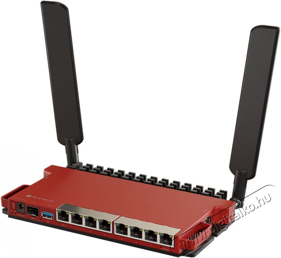 MikroTik L009UiGS-2HaxD-IN 8xGbE LAN 1xSFP 2.5GbE SFP port 802.11ax Dual-Band Wi-Fi 6 Smart Router Iroda &eacute;s sz&aacute;m&iacute;t&aacute;stechnika - H&aacute;l&oacute;zat - Router - 479950