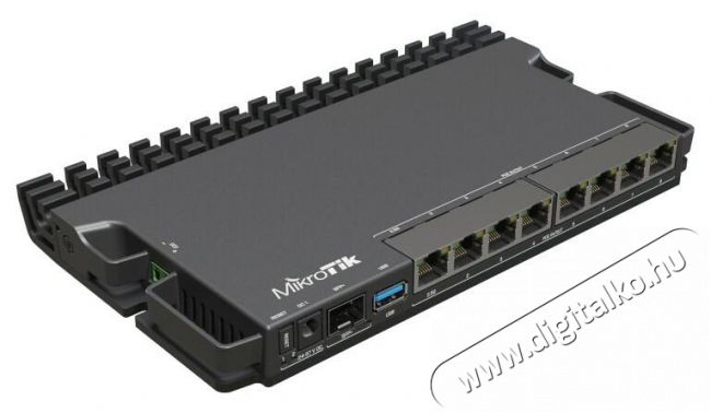 MikroTik RB5009UPR+S+IN 1x2.5GbE PoE LAN 7xGbE PoE LAN 1xSFP+ port Smart router Iroda &eacute;s sz&aacute;m&iacute;t&aacute;stechnika - H&aacute;l&oacute;zat - Router - 463354