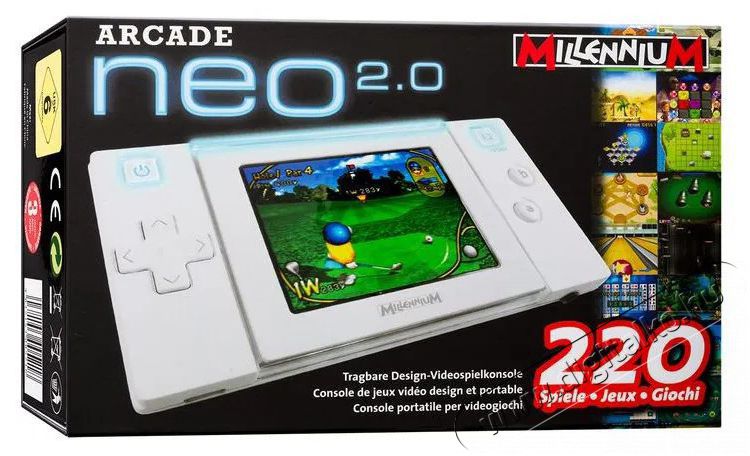 Millennium Arcade Neo - retro konzol Iroda &eacute;s sz&aacute;m&iacute;t&aacute;stechnika - J&aacute;t&eacute;k konzol - Kontroller - 521660