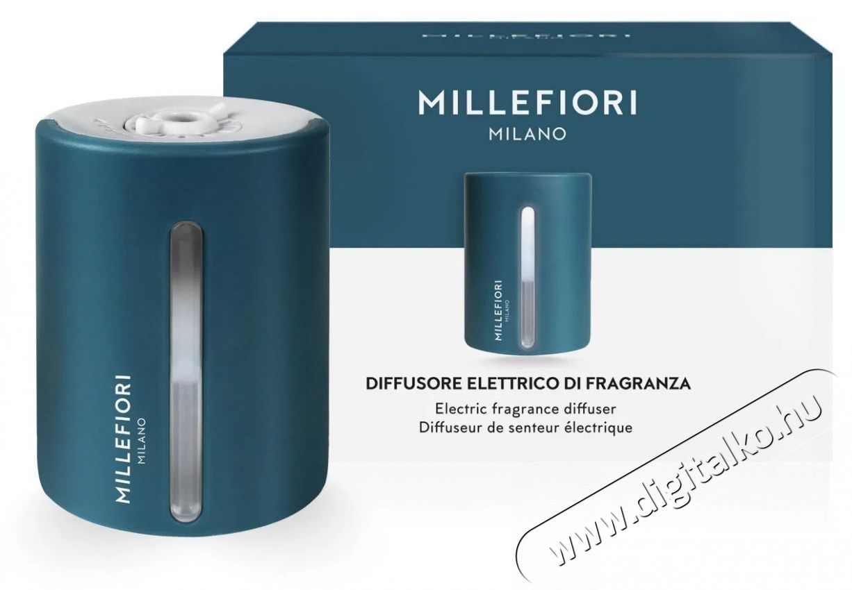 MILLEFIORI MILANO Mf Electric Turquoise aroma diff&uacute;zor Sz&eacute;ps&eacute;g&aacute;pol&aacute;s / Eg&eacute;szs&eacute;g - L&eacute;gtiszt&iacute;t&oacute; / p&aacute;r&aacute;s&iacute;t&oacute; / p&aacute;r&aacute;tlan&iacute;t&oacute; - L&eacute;gtiszt&iacute;t&oacute; - 532380