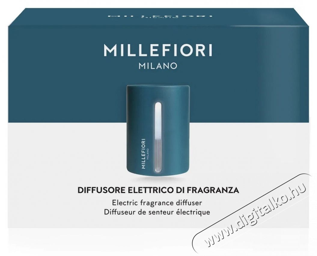 MILLEFIORI MILANO Mf Electric Turquoise aroma diff&uacute;zor Sz&eacute;ps&eacute;g&aacute;pol&aacute;s / Eg&eacute;szs&eacute;g - L&eacute;gtiszt&iacute;t&oacute; / p&aacute;r&aacute;s&iacute;t&oacute; / p&aacute;r&aacute;tlan&iacute;t&oacute; - L&eacute;gtiszt&iacute;t&oacute; - 532380