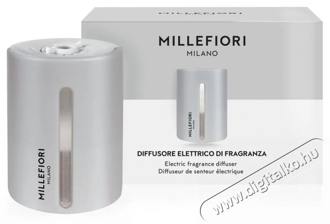 MILLEFIORI MILANO Mf Electric Grey aroma diff&uacute;zor Sz&eacute;ps&eacute;g&aacute;pol&aacute;s / Eg&eacute;szs&eacute;g - L&eacute;gtiszt&iacute;t&oacute; / p&aacute;r&aacute;s&iacute;t&oacute; / p&aacute;r&aacute;tlan&iacute;t&oacute; - P&aacute;r&aacute;s&iacute;t&oacute; - 531981