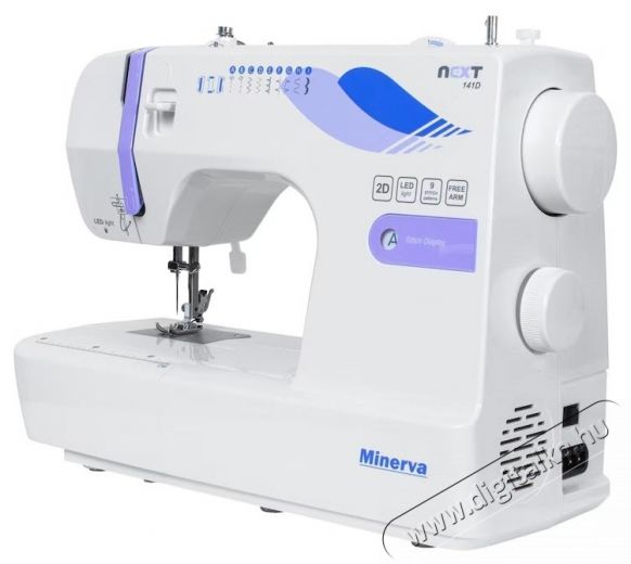 Minerva Next141D varr&oacute;g&eacute;p, 14 program, 850 &ouml;lt&eacute;s/perc, Feh&eacute;r/M&aacute;lyva H&aacute;ztart&aacute;s / Otthon / K&uuml;lt&eacute;r - Varr&oacute;g&eacute;p - 534400