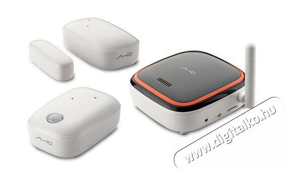 MIO Smart Home &Eacute;rz&eacute;kelő Kezdő csomag H&aacute;ztart&aacute;s / Otthon / K&uuml;lt&eacute;r - Biztons&aacute;gtechnika - Mozg&aacute;s&eacute;rz&eacute;kelő - 324416