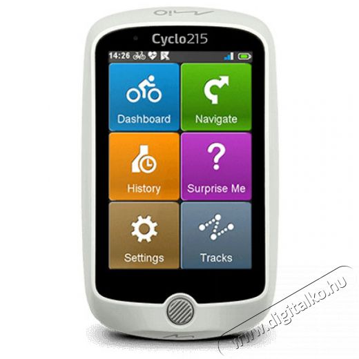MIO Cyclo 215 HC full Europe GPS ker&eacute;kp&aacute;ros navig&aacute;ci&oacute; Aut&oacute;hifi / Aut&oacute; felszerel&eacute;s - GPS navig&aacute;ci&oacute; - GPS navig&aacute;ci&oacute; - 379697