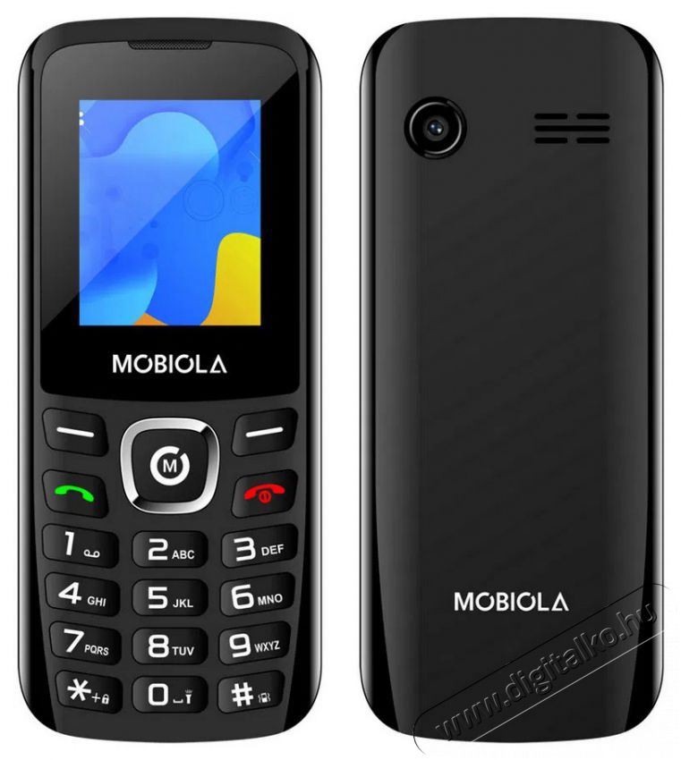 Mobiola MB3020 fekete Mobil / Kommunik&aacute;ci&oacute; / Smart - Klasszikus / Mobiltelefon időseknek - 521664