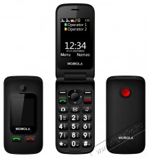 Mobiola MB610 fekete - Mobil / Kommunikáció / Smart - Klasszikus / Mobiltelefon időseknek - 521663