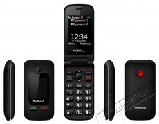 Mobiola MB610 fekete Mobil / Kommunik&aacute;ci&oacute; / Smart - Klasszikus / Mobiltelefon időseknek - 521663