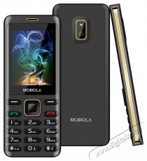 Mobiola MB2400 fekete Mobil / Kommunik&aacute;ci&oacute; / Smart - Klasszikus / Mobiltelefon időseknek - 527491