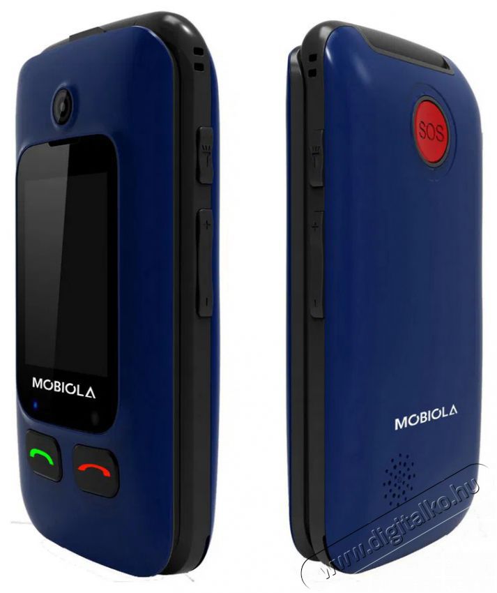 Mobiola MB610 k&eacute;k Mobil / Kommunik&aacute;ci&oacute; / Smart - Klasszikus / Mobiltelefon időseknek - 527503