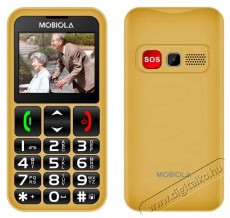 Mobiola MB700 arany - Mobil / Kommunik&aacute;ci&oacute; / Smart - Klasszikus / Mobiltelefon időseknek - 527505