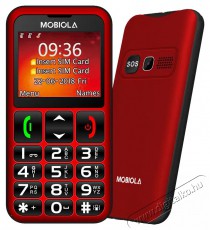 Mobiola MB700 piros - Mobil / Kommunik&aacute;ci&oacute; / Smart - Klasszikus / Mobiltelefon időseknek - 527508