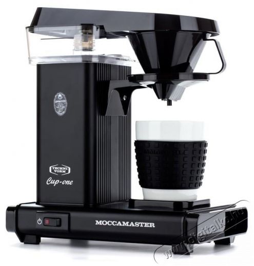 Moccamaster Cup-one Matt Black Konyhai term&eacute;kek - K&aacute;v&eacute;főző / k&aacute;v&eacute;&ouml;rlő / kieg&eacute;sz&iacute;tő - Filteres k&aacute;v&eacute;főző - 512735