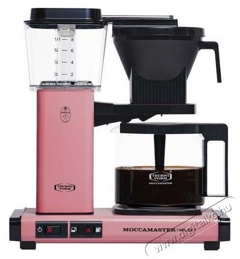 Moccamaster KBG 741 Select Pink Konyhai term&eacute;kek - K&aacute;v&eacute;főző / k&aacute;v&eacute;&ouml;rlő / kieg&eacute;sz&iacute;tő - Filteres k&aacute;v&eacute;főző - 512728