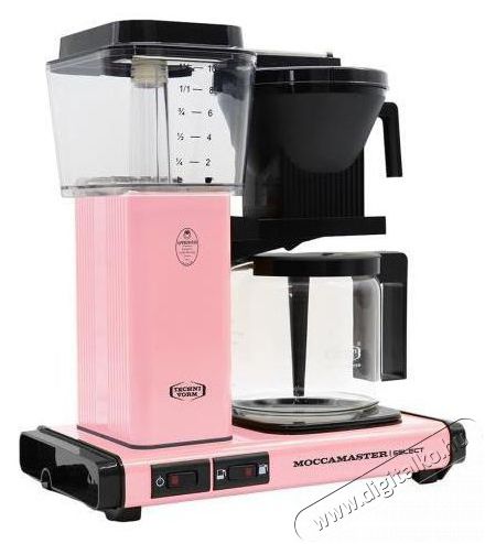 Moccamaster KBG 741 Select Pink Konyhai term&eacute;kek - K&aacute;v&eacute;főző / k&aacute;v&eacute;&ouml;rlő / kieg&eacute;sz&iacute;tő - Filteres k&aacute;v&eacute;főző - 512728