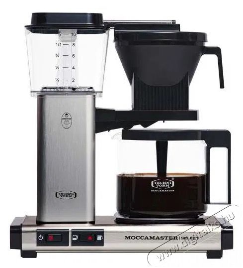 Moccamaster KBG 741 Select Silver brushed &Uacute;jdons&aacute;gok - &Uacute;j term&eacute;kek - 512720