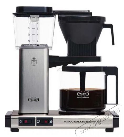 Moccamaster KBG 741 Select Silver brushed &Uacute;jdons&aacute;gok - &Uacute;j term&eacute;kek - 512720