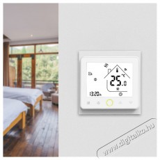 MOES Smart Electric Heating Thermostat, Wi-Fi H&aacute;ztart&aacute;s / Otthon / K&uuml;lt&eacute;r - Okos otthon - Termoszt&aacute;t - 508186