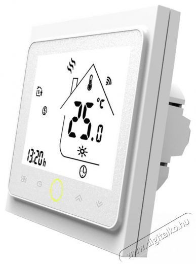 MOES Smart Electric Heating Thermostat, Wi-Fi H&aacute;ztart&aacute;s / Otthon / K&uuml;lt&eacute;r - Okos otthon - Termoszt&aacute;t - 508186