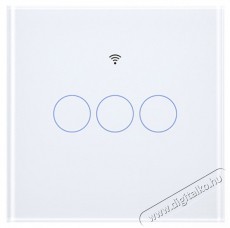 MOES Matter WiFi Smart Switch 3gang H&aacute;ztart&aacute;s / Otthon / K&uuml;lt&eacute;r - Okos otthon - Kieg&eacute;sz&iacute;tő - 521675