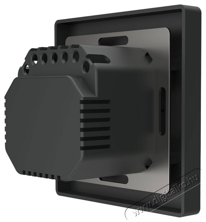 MOES ZS-SR-EU1, Zigbee, 1Gang, Gray H&aacute;ztart&aacute;s / Otthon / K&uuml;lt&eacute;r - Okos otthon - Kieg&eacute;sz&iacute;tő - 521697