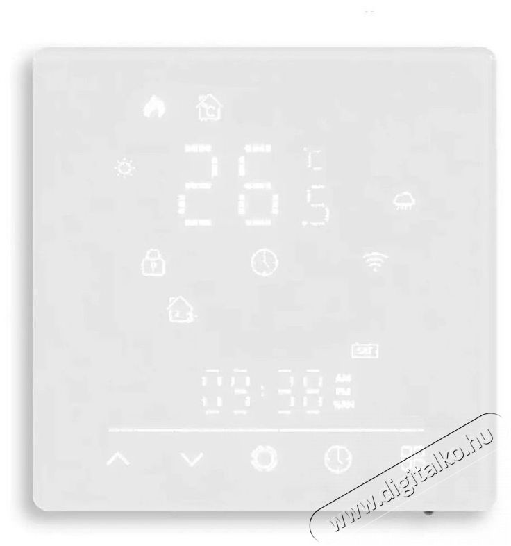 MOES GC water/gas boiler 5A H&aacute;ztart&aacute;s / Otthon / K&uuml;lt&eacute;r - Okos otthon - Termoszt&aacute;t - 519556