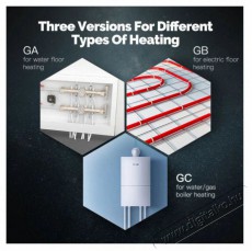 MOES GB electric heating 16A, gray H&aacute;ztart&aacute;s / Otthon / K&uuml;lt&eacute;r - Okos otthon - Termoszt&aacute;t - 519554