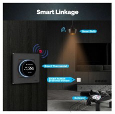 MOES GB electric heating 16A, gray H&aacute;ztart&aacute;s / Otthon / K&uuml;lt&eacute;r - Okos otthon - Termoszt&aacute;t - 519554