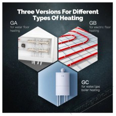 MOES GC water/gas boiler 5A, gray H&aacute;ztart&aacute;s / Otthon / K&uuml;lt&eacute;r - Okos otthon - Termoszt&aacute;t - 519557