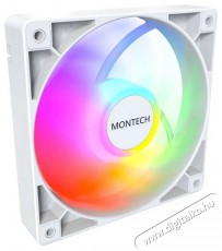 Montech GF120 ARGB PWM White Iroda &eacute;s sz&aacute;m&iacute;t&aacute;stechnika - Sz&aacute;m&iacute;t&oacute;g&eacute;p tartoz&eacute;k - Ventil&aacute;tor - 512101