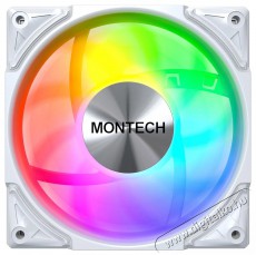 Montech METAL PRO 12 ARGB PWM White Iroda &eacute;s sz&aacute;m&iacute;t&aacute;stechnika - Sz&aacute;m&iacute;t&oacute;g&eacute;p tartoz&eacute;k - Ventil&aacute;tor - 512104