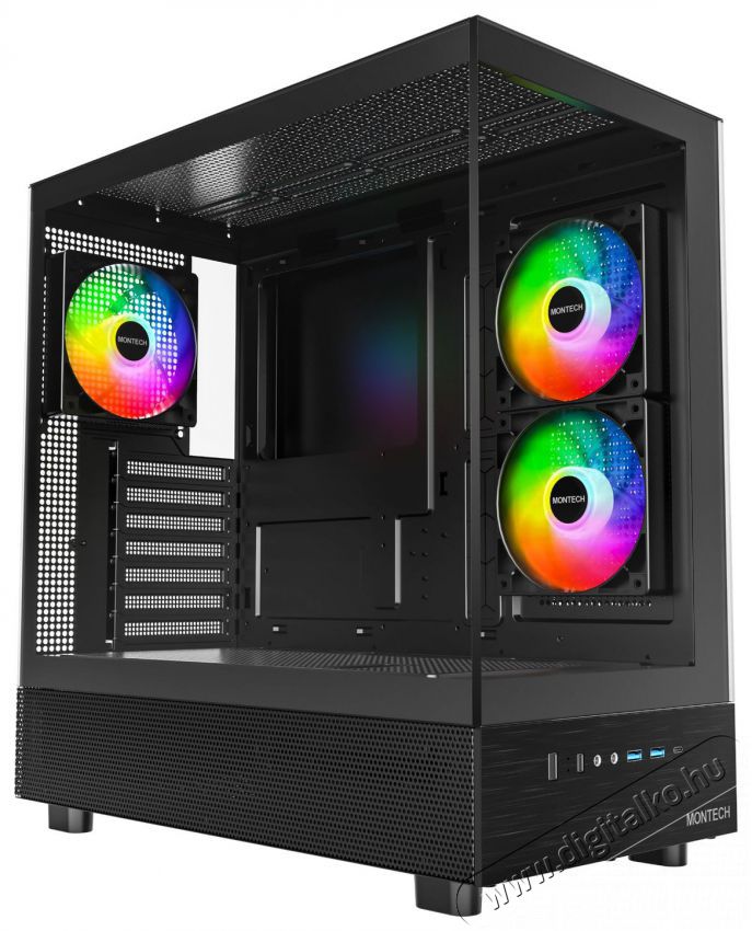 Montech XR Black Iroda &eacute;s sz&aacute;m&iacute;t&aacute;stechnika - Sz&aacute;m&iacute;t&oacute;g&eacute;p tartoz&eacute;k - Sz&aacute;m&iacute;t&oacute;g&eacute;ph&aacute;z - 521703