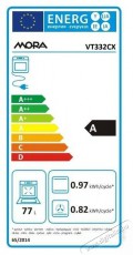 Mora VT 332 CX Konyhai term&eacute;kek - S&uuml;tő-főzőlap, tűzhely (be&eacute;p&iacute;thető) - S&uuml;tő (be&eacute;p&iacute;thető) - 505769