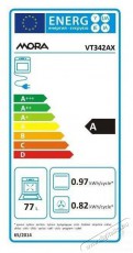 Mora VT 342 AX Konyhai term&eacute;kek - S&uuml;tő-főzőlap, tűzhely (be&eacute;p&iacute;thető) - S&uuml;tő (be&eacute;p&iacute;thető) - 505765