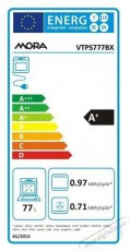 Mora VTPS 777 BX Konyhai term&eacute;kek - S&uuml;tő-főzőlap, tűzhely (be&eacute;p&iacute;thető) - S&uuml;tő (be&eacute;p&iacute;thető) - 505777