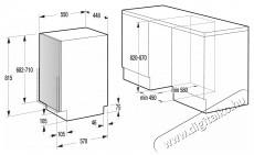 Mora IM 565 Konyhai term&eacute;kek - Mosogat&oacute;g&eacute;p - Keskeny (45cm-ig) be&eacute;p&iacute;thető mosogat&oacute;g&eacute;p - 509216