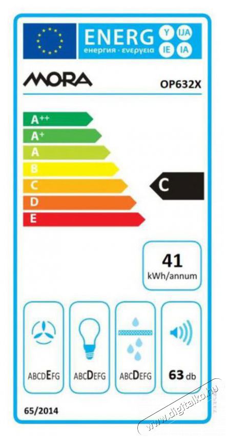 Mora OP 632 X Konyhai term&eacute;kek - P&aacute;raelsz&iacute;v&oacute; - Be&eacute;p&iacute;thető / kih&uacute;zhat&oacute; - 509681