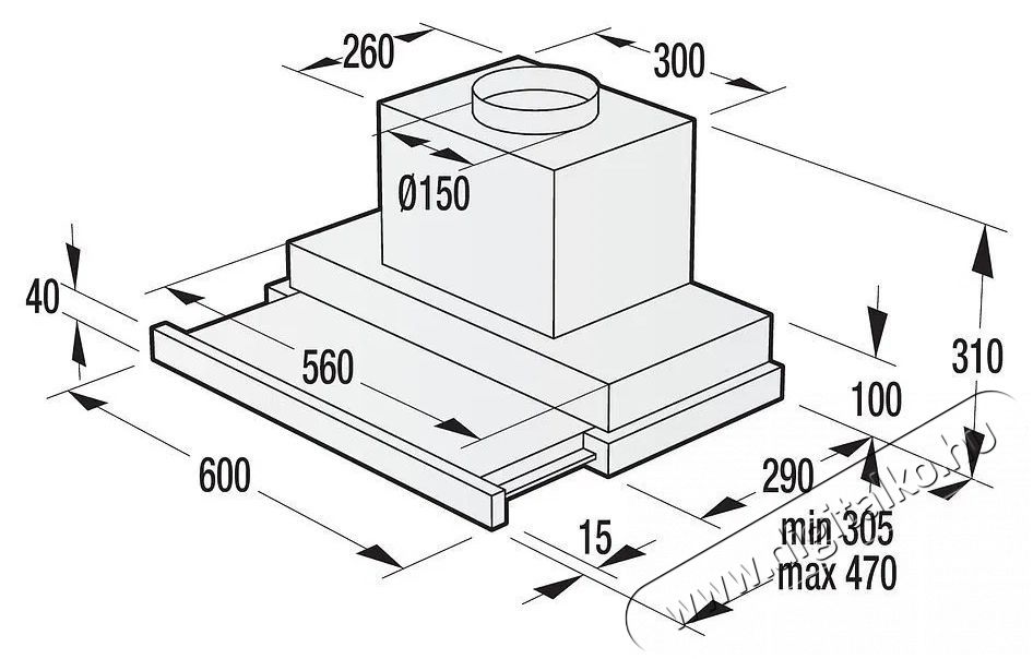 Mora OT 611 X Konyhai term&eacute;kek - P&aacute;raelsz&iacute;v&oacute; - Be&eacute;p&iacute;thető / kih&uacute;zhat&oacute; - 509667