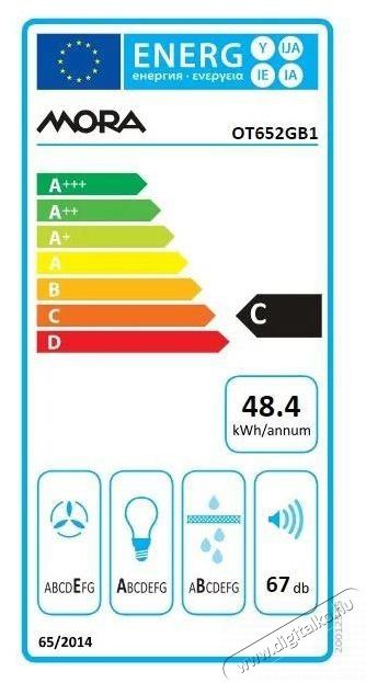Mora OT 652 GB 1 Konyhai term&eacute;kek - P&aacute;raelsz&iacute;v&oacute; - Be&eacute;p&iacute;thető / kih&uacute;zhat&oacute; - 509693