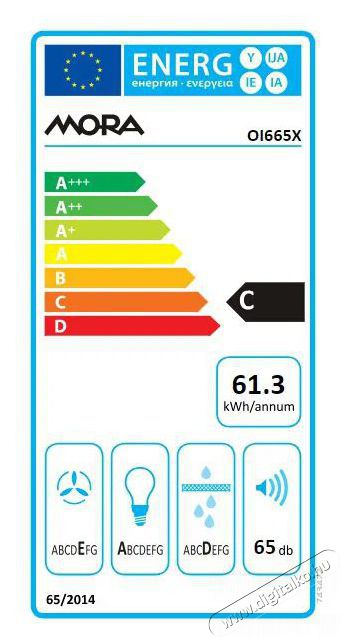 Mora OI 665 X Konyhai term&eacute;kek - P&aacute;raelsz&iacute;v&oacute; - Be&eacute;p&iacute;thető / kih&uacute;zhat&oacute; - 509704