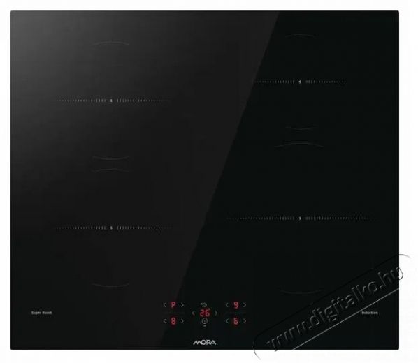 Mora VDI 65D C Konyhai term&eacute;kek - S&uuml;tő-főzőlap, tűzhely (be&eacute;p&iacute;thető) - Indukci&oacute;s főzőlap (be&eacute;p&iacute;thető) - 515674