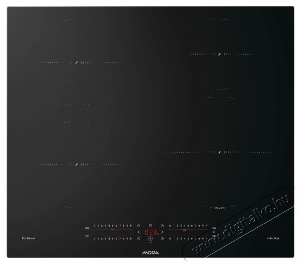 Mora VDIS 655 C Konyhai term&eacute;kek - S&uuml;tő-főzőlap, tűzhely (be&eacute;p&iacute;thető) - Indukci&oacute;s főzőlap (be&eacute;p&iacute;thető) - 515690