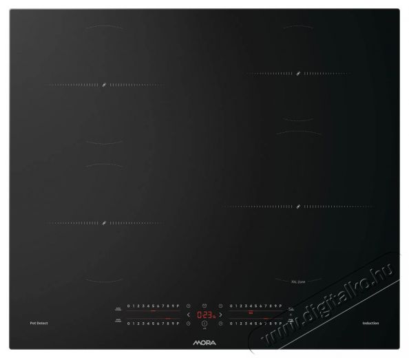 Mora VDIS 655 C Konyhai term&eacute;kek - S&uuml;tő-főzőlap, tűzhely (be&eacute;p&iacute;thető) - Indukci&oacute;s főzőlap (be&eacute;p&iacute;thető) - 515690