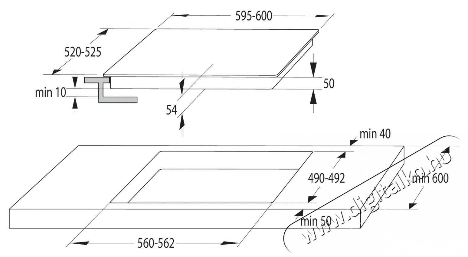 Mora VDIS 655 C Konyhai term&eacute;kek - S&uuml;tő-főzőlap, tűzhely (be&eacute;p&iacute;thető) - Indukci&oacute;s főzőlap (be&eacute;p&iacute;thető) - 515690