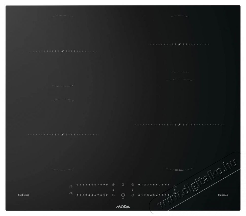 Mora VDIS 655 C Konyhai term&eacute;kek - S&uuml;tő-főzőlap, tűzhely (be&eacute;p&iacute;thető) - Indukci&oacute;s főzőlap (be&eacute;p&iacute;thető) - 515690