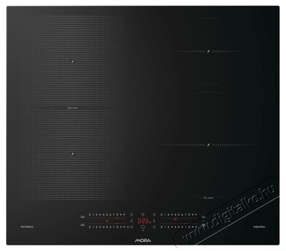 Mora VDIS 677 C Konyhai term&eacute;kek - S&uuml;tő-főzőlap, tűzhely (be&eacute;p&iacute;thető) - Indukci&oacute;s főzőlap (be&eacute;p&iacute;thető) - 515683